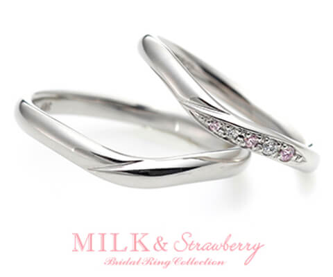 MILK & Strawberry インタールード 結婚指輪
