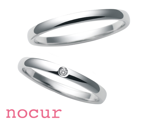 【低価格】nocur CN-083/084 結婚指輪