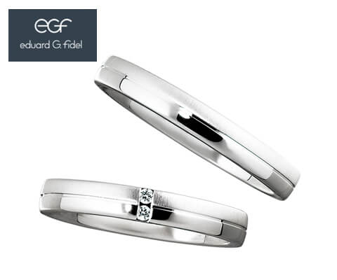 eduard G. fidel E20518/30-E10518/30 結婚指輪